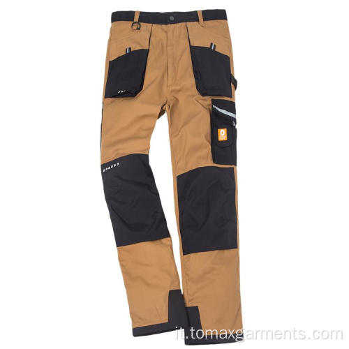 Pantaloni casual skinny slim fit neri classici elasticizzati